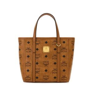 Mcm Unisex Printed Canvas Toni Handbag